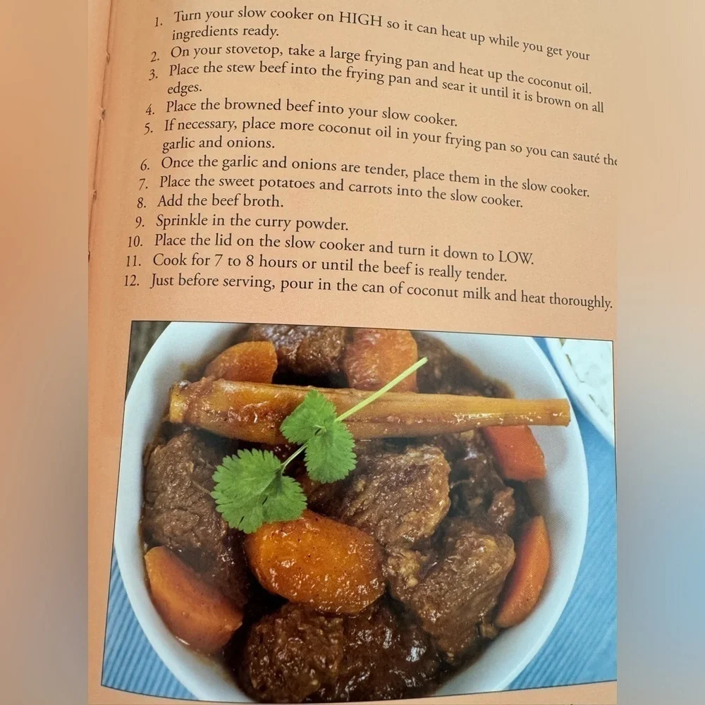 Barnes & Noble Paleo Slow Cooker Bible Cookbook NEW